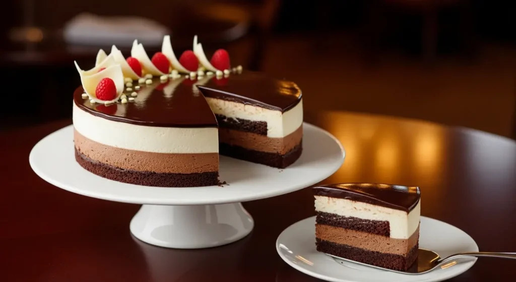 Black Tie Mousse Cake