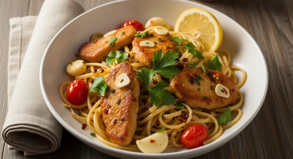 Chicken Scampi