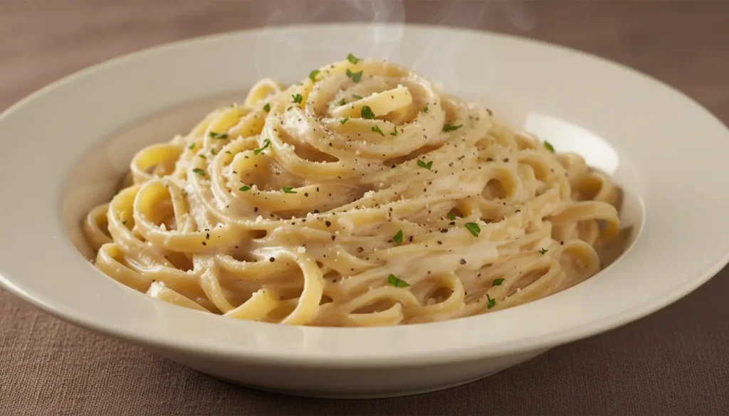 Fettuccine Alfredo (V)