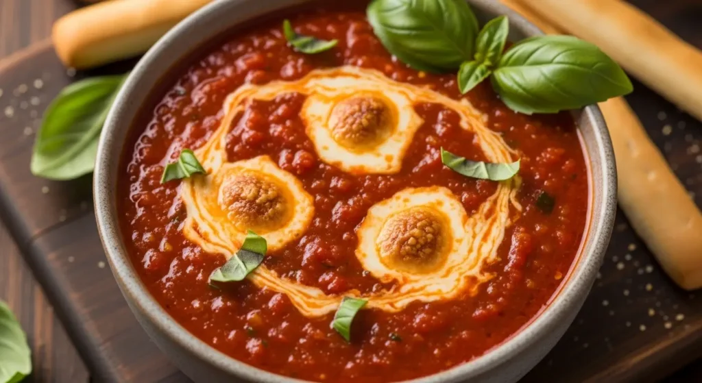 Five Cheese Marinara Dipping Sauce