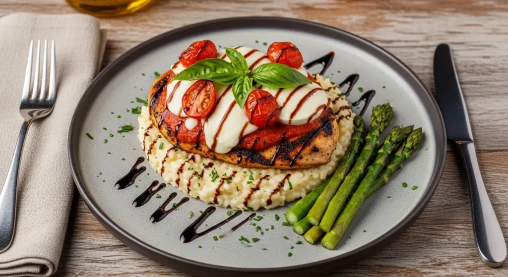 Grilled Chicken Margherita