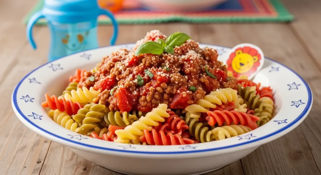 Kids' Rotini with Meat Sauce