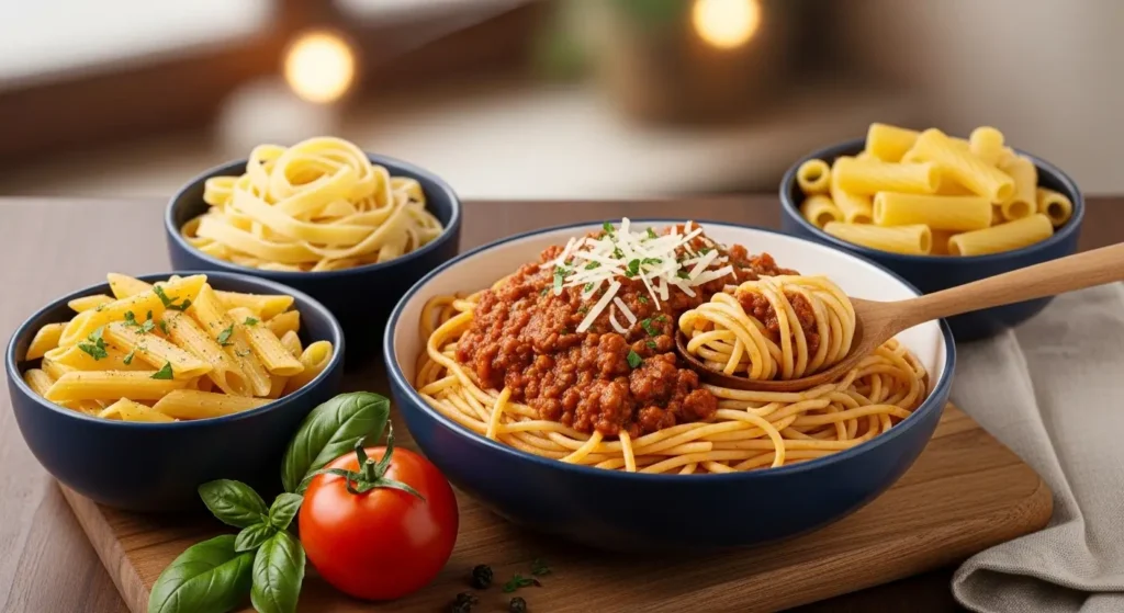 Meat Sauce with Choice of Pasta
