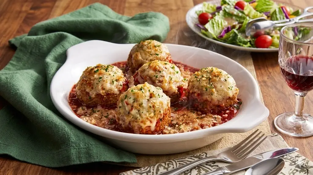 Meatballs Parmigiana