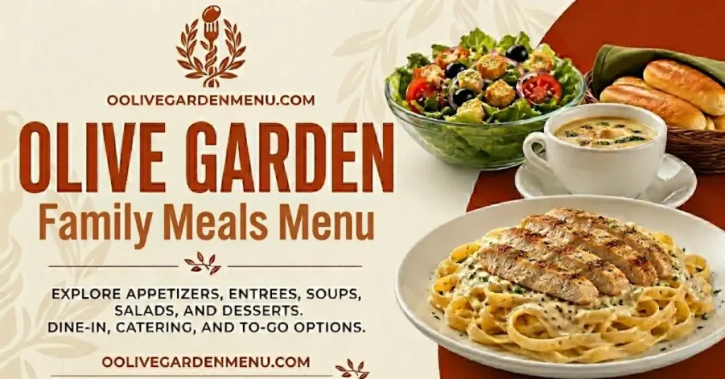 Olive Garden Family Meals Menu