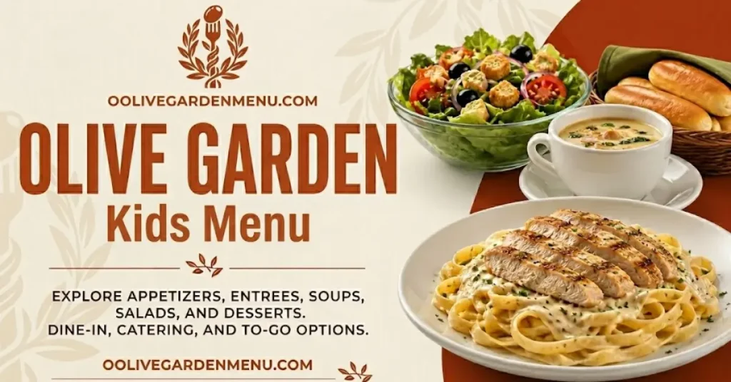 Olive Garden Kids Menu