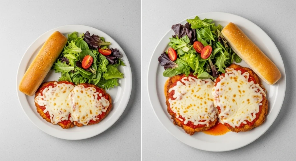 Olive Garden Weekday Lunch Menu vs. Dinner