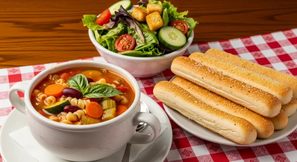 Soup, Salad and Breadsticks (Regular)