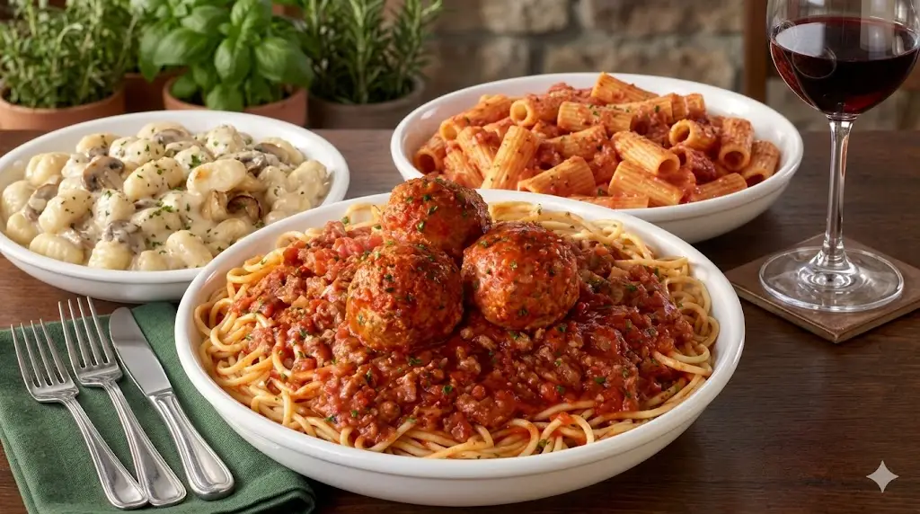 Spaghetti and Meatballs