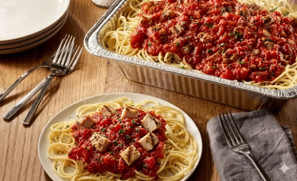 Spaghetti with Marinara Sauce