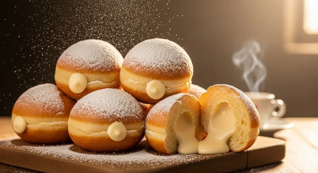 Warm Italian Doughnuts (V)