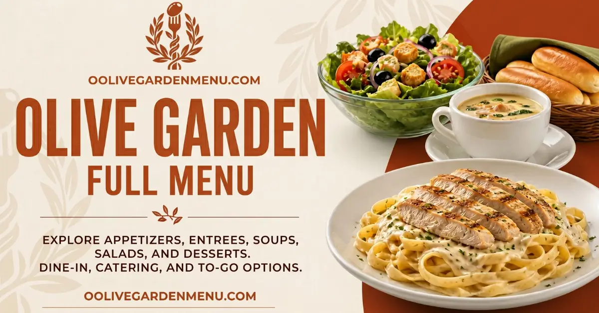 Olive Garden Menu