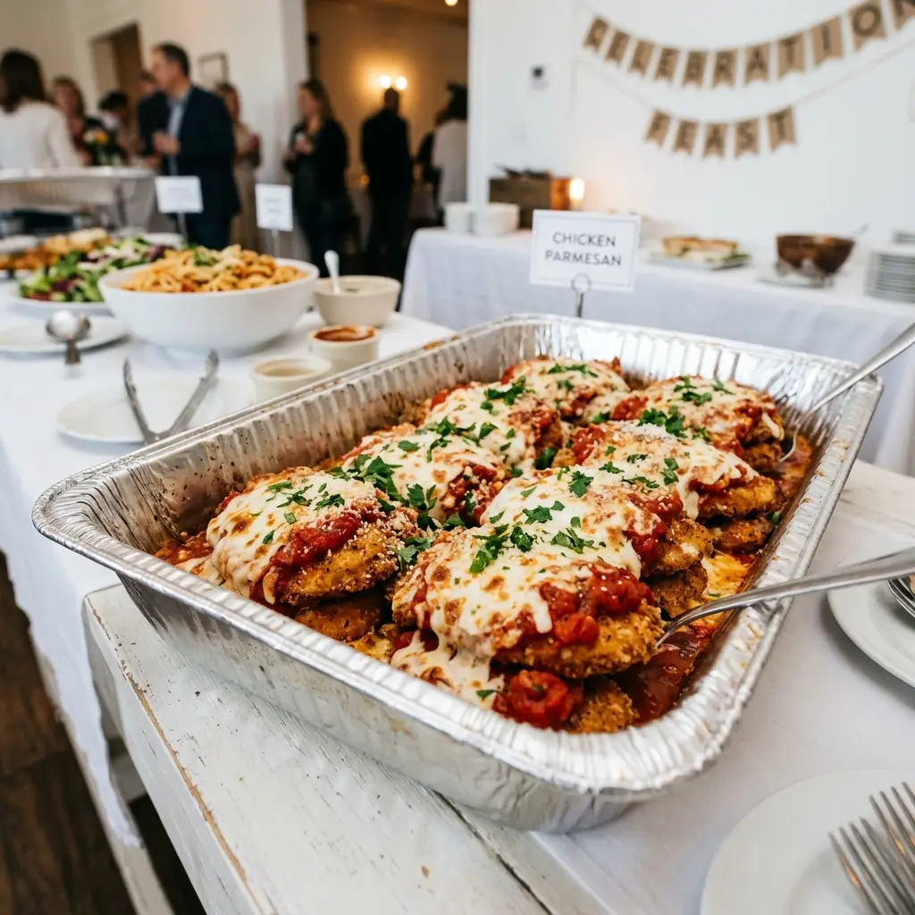 Chicken Parmigiana Combination