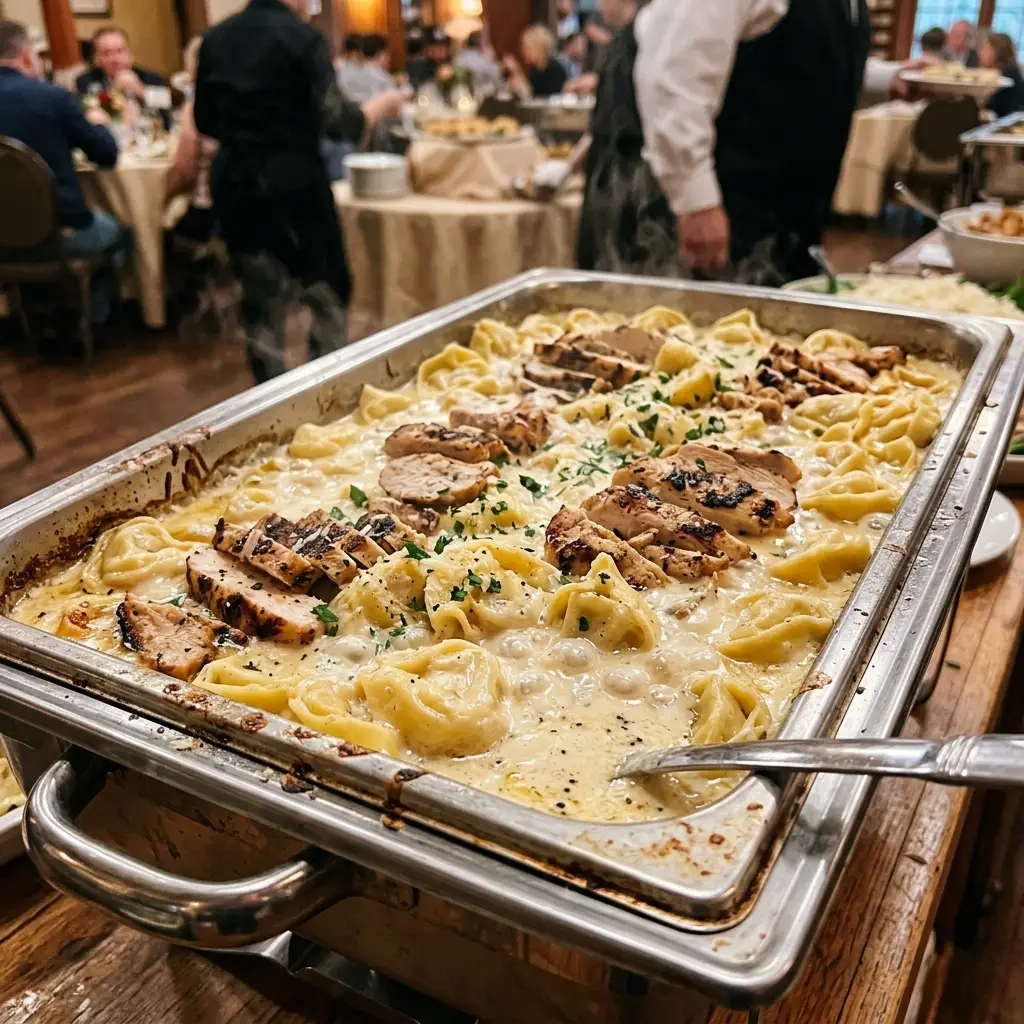 Chicken Tortelloni Alfredo