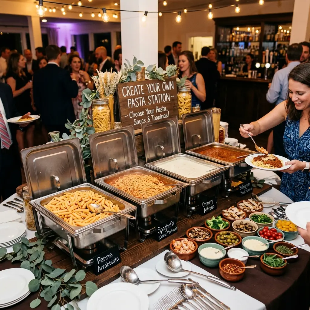 Create Your Own Pasta Station
