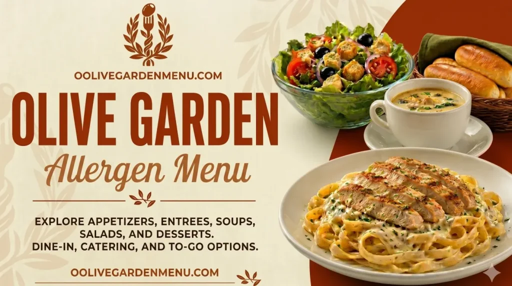 Olive Garden Allergen Menu